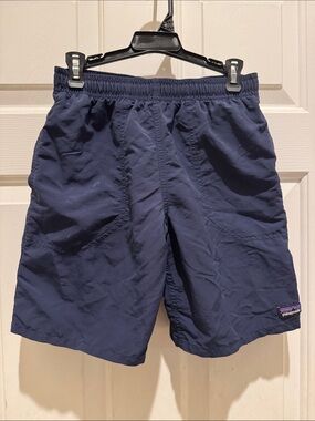 Patagonia Navy Blue Kids Shorts